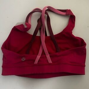 Lululemon hot pink sports bra